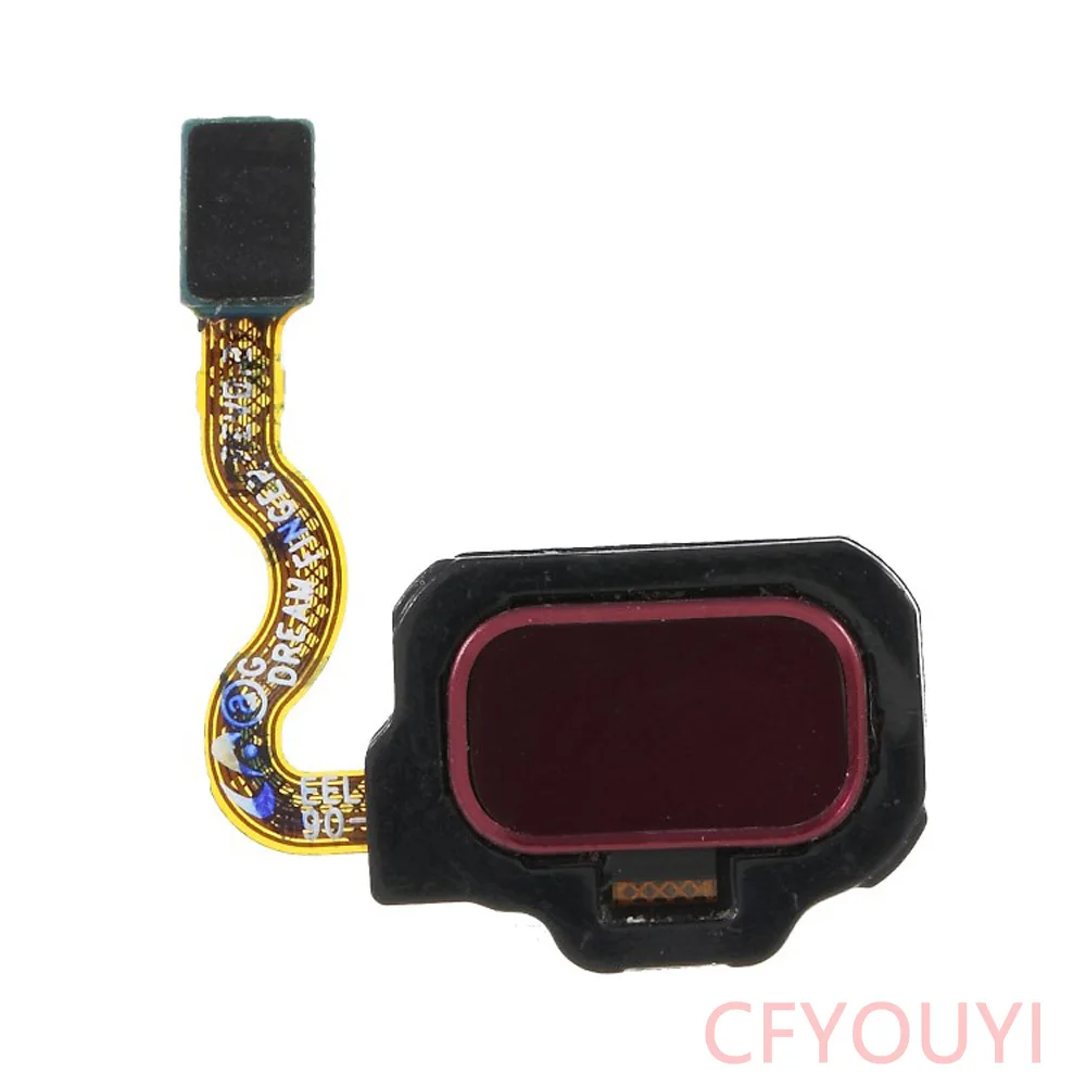 بصمة فليكس لهاتف جالاكسي S8 G950 G950U / S8 Plus G955 G955U كابل مرن بزر مفتاح المنزل