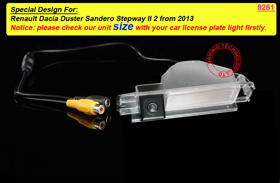 Kalakus Auto Telecamera Posteriore di Backup Reverse Park System,Impermeabile Visione Notturna Sostituzione per Renault Fluence/Dacia/Sandero 2 Stepway/ Latitude/Megane/Cabrio/Clio/Terrano Kalakus Auto Telecamera Posteriore di Backup Reverse Park System,Impermeabile Visione Notturna Sostituzione per Renault Fluence/Dacia/Sandero 2 Stepway/ Latitude/Megane/Cabrio/Clio/Terrano