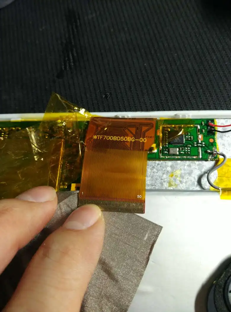 For industry medical equipment 50pin WTF700BD50BG-00 LCD Displays screen