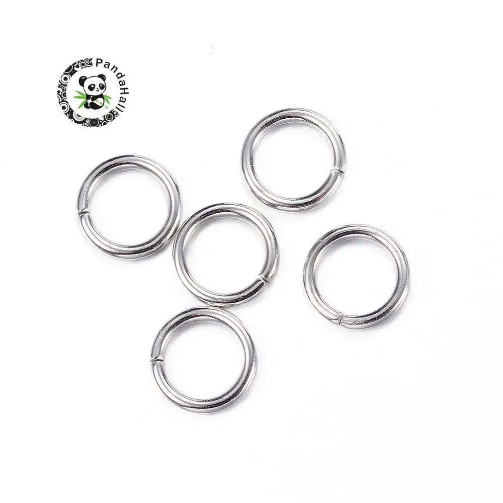 

1000pcs 3/4/6/7/8mm 304 Stainless Steel Jump Rings Close but Unsoldered for Jewelry Making Findings Accessories Component F70