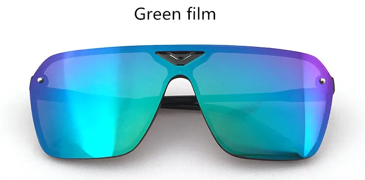 Neue Brille Kunststoff männlich fahren Sport Männer schillernde Sonnenbrille Männer Marke Designer trend ige Retro Sonnenbrille oculos de sol – Detail 3