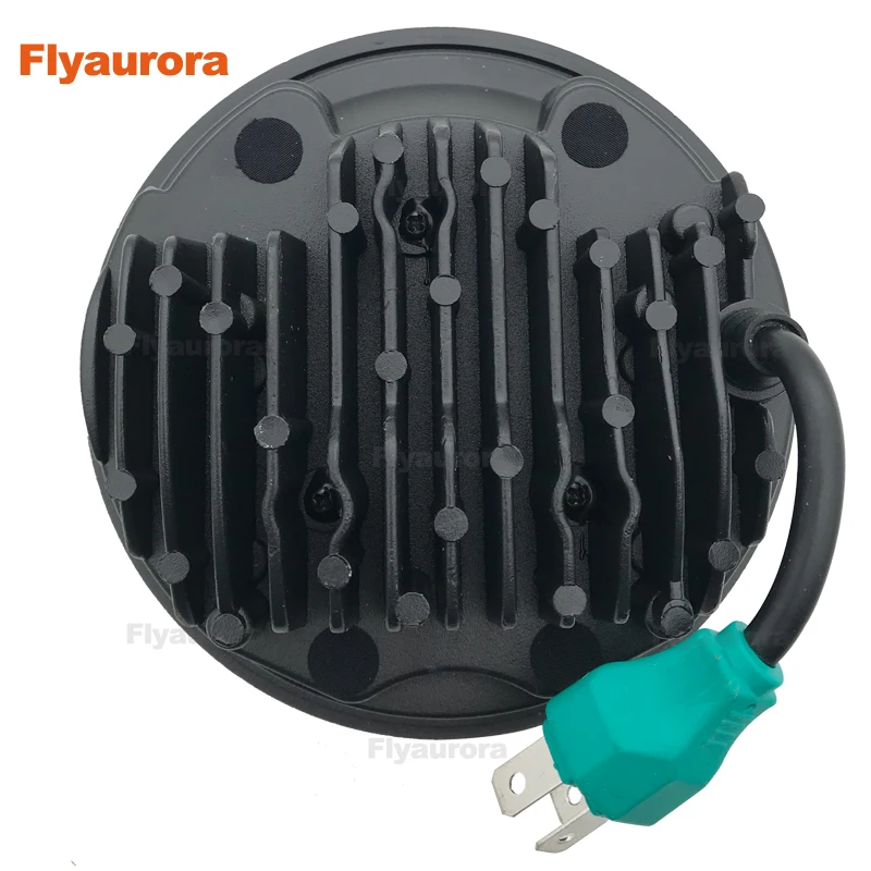 Flyaurora 7 นิ้ว LED รถจักรยานยนต์ไฟหน้า 7 "45 W LED High Light Beam Light สำหรับ Victory รถจักรยานยนต์ MBG046