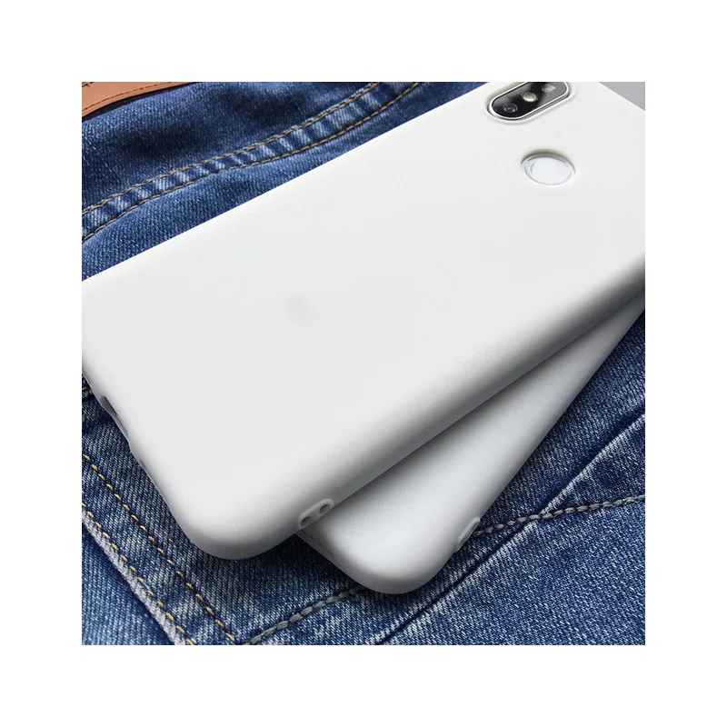 white color For Xiaomi Mi MIX 2S Case soft Back Cover Case Back Case For Xiaomi Mi MIX2 S Protective Full Magnetic attract Cases