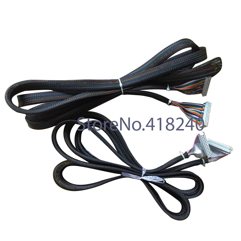 Computer Embroidery Machine Accessories Operating Head Display 30P 34P 40P Motherboard Cable 34P U Disk Row Wire