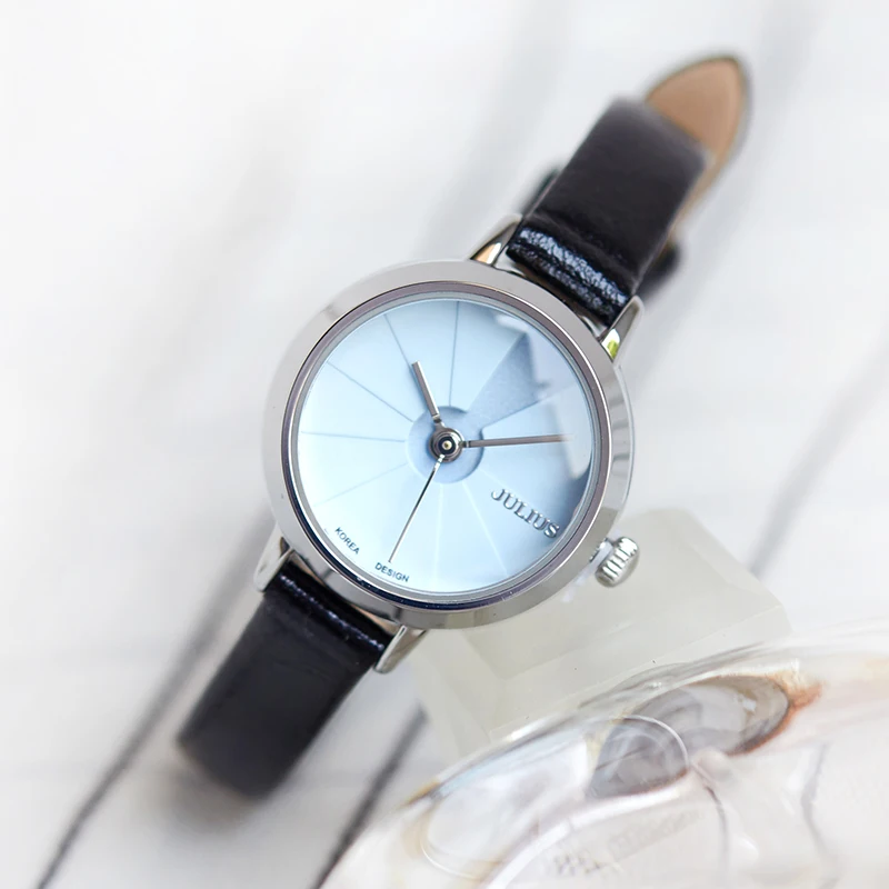 Women\'s Creative Stairs Design Slim Watch Julius Female Elegant Fashion Whatch Gift Box Packed Ladies Watch Dropshipping JA-979