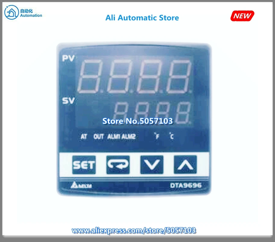 

Dta9696v0 96*96 Pt Resistance Thermocouple Input 0~14V Voltage Pulse Output 2 Alerts New