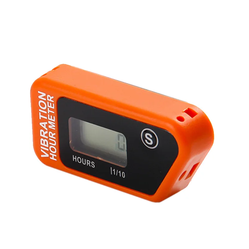 Waterproof LCD Wireless Vibration Hour Meter Counter For Motocross Engine Boat Snowmobile Motorcycle Chainsaw Marine ATV Jet Ski 4