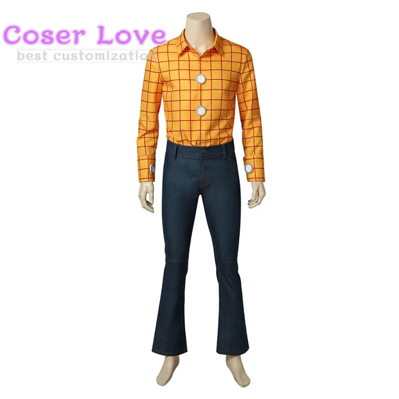 Anime Woody Cosplay Costume Carnival Halloween Comic Con Convention Outfits