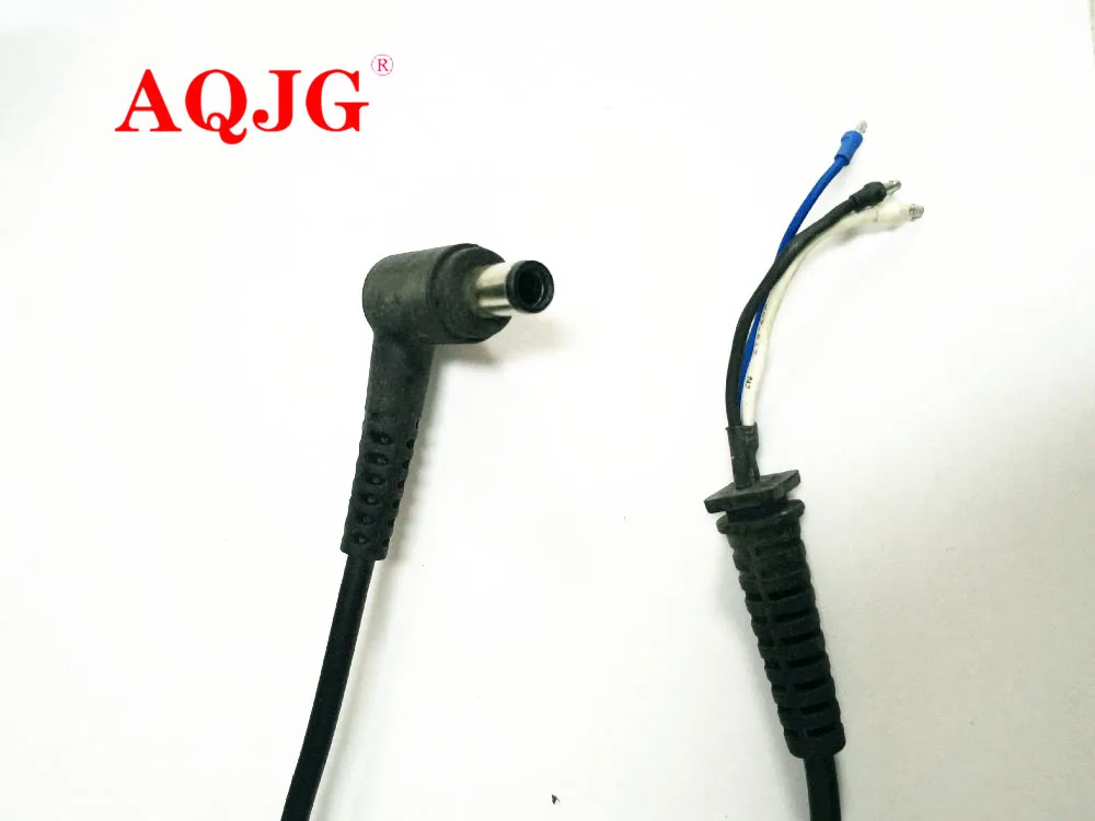 7.4*5.0mm / 7.4 x 5.0 mm laptop AC Power Adapter Charger Cable DC Cord for DELL For Hp octagonal port 90 degree cable