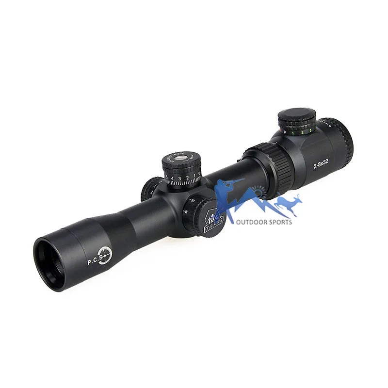 Canis Latrans New  Tactical Military MT2-8x32 Two Color Spotting Rifle Scope For CS Game Real Hunting Shooting OS1-0288