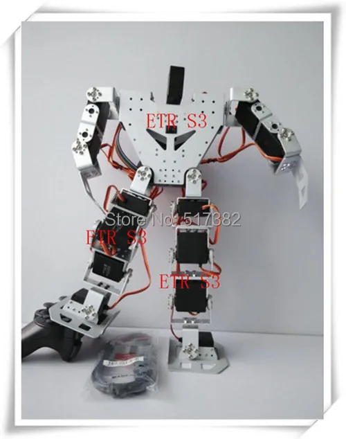 送料無料 17 DOF ヒューマノイド教育ロボット メタルギアデジタルロボットサーボ RDS3115 と一致するハイエンド競技用ロボット