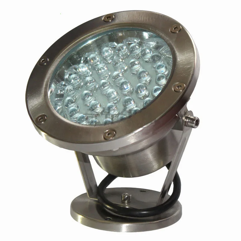 LED Fountain Underwater lamp Modern Multi-Colors High Power Stainless Steel Swimming Pool LED floodlight