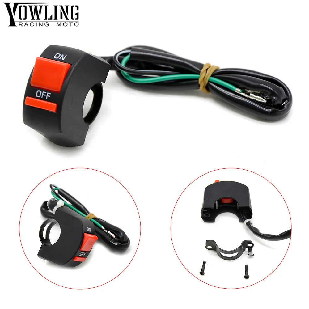 

For Yamaha MT-01 MT-02 MT-03 MT-07 Motor Handlebar Switch Headlight Hazard Light Bike Scooter Led Electric ON/OFF FOR