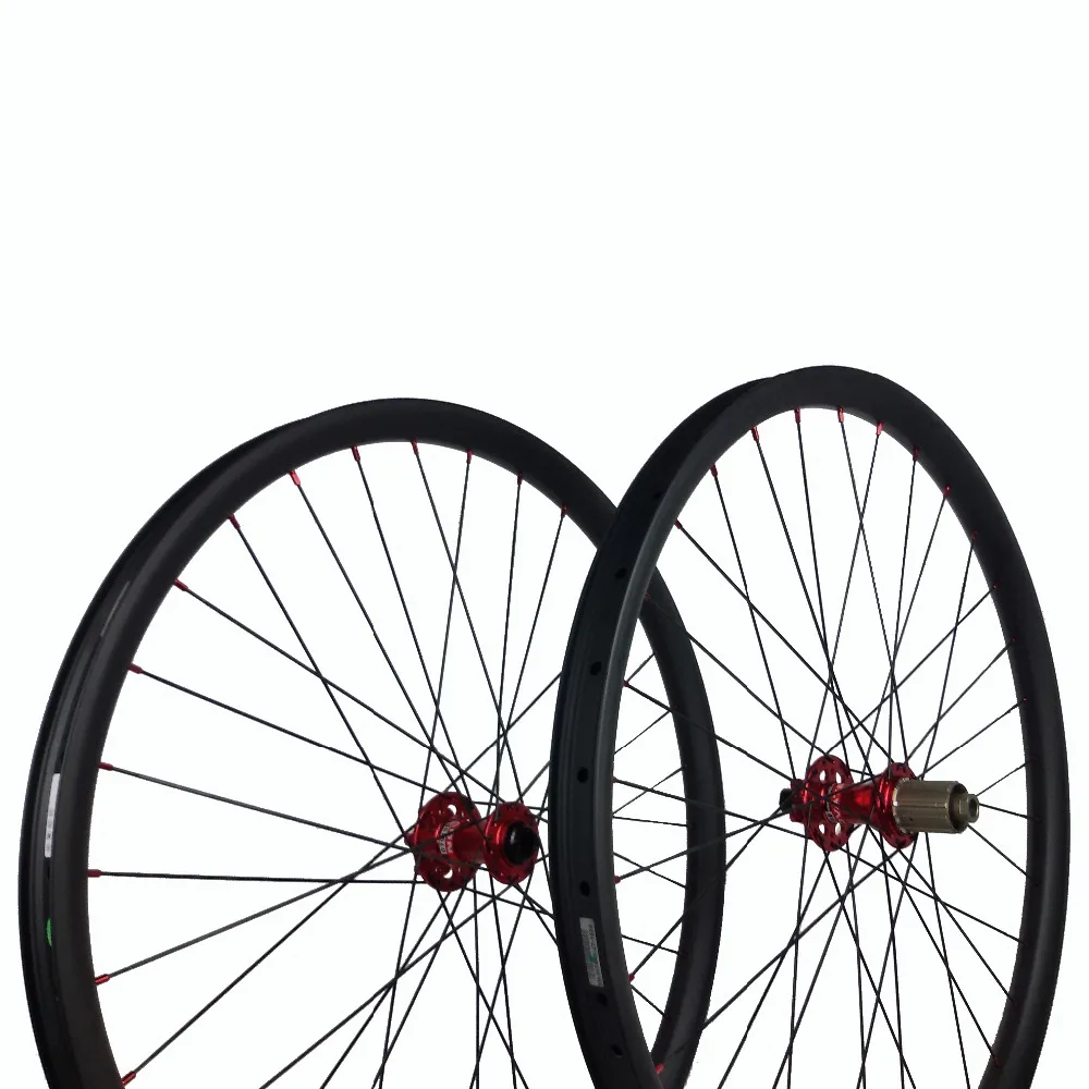 

Latest Design OEM Asymmetry MTB 27.5er Carbon Wheels Mountain Bike Wheelset 27.5Inch 35X28mm Clincher Tubeless Acceptable XC/AM