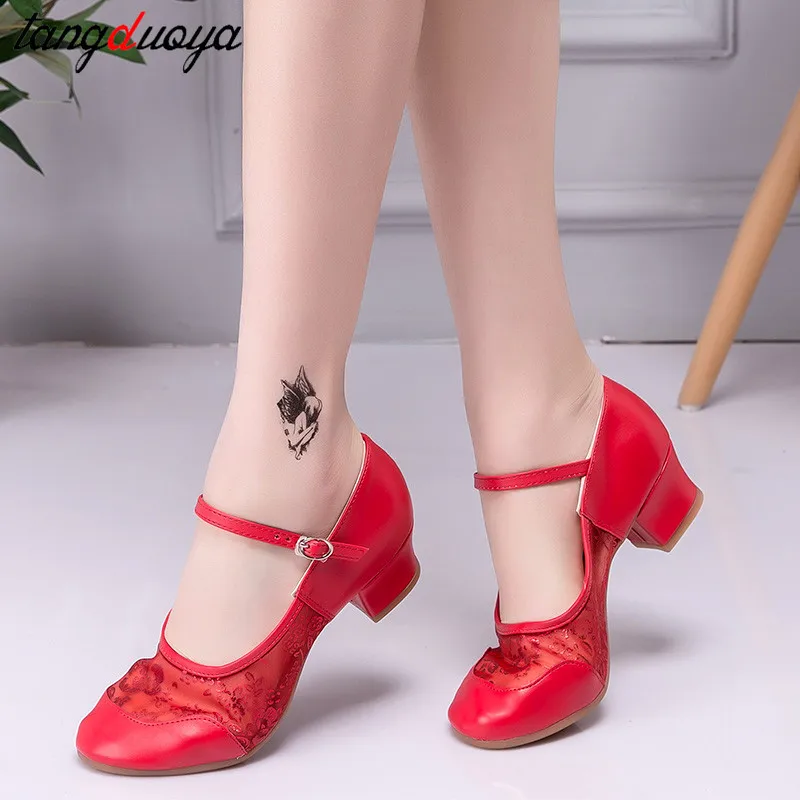 Professional Latin Dance Shoes para Mulheres, Ballroom Dance Shoes para Meninas