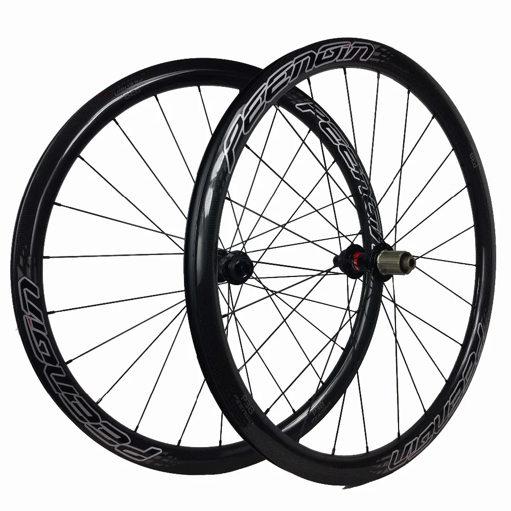 

Peengin Center Lock Disc Brake Carbon Wheels 38 50 60 88mm Tubular Clincher Tubeless Cyclocross Wheelsets 23mm/25mm Novatec Hubs