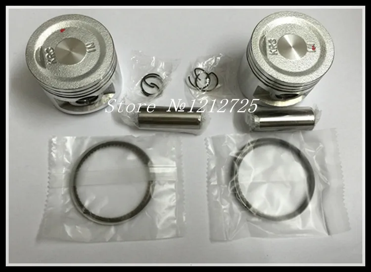 

Motorcycle Piston Ring CBT250 CA250 CM250 DD250 QJ250 moto Piston components Piston diameter 53mm Piston pin 15mm