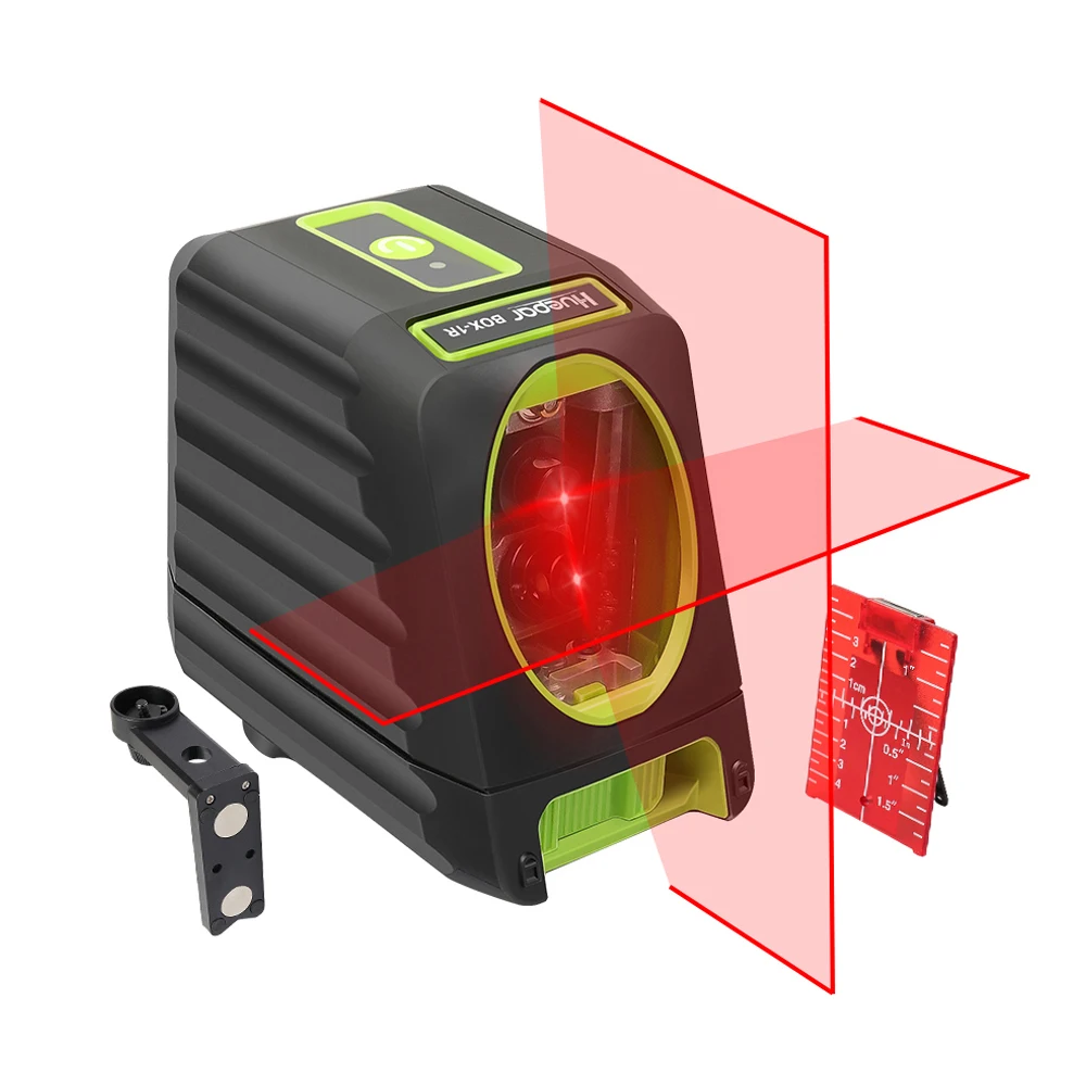 Lasers Verticaux et Horizontaux Autonivelants Huepar Laser à Ligne Croisée à Faisceau Rouge Vert Niveau Laser 150 Degrés pour Utilisation En