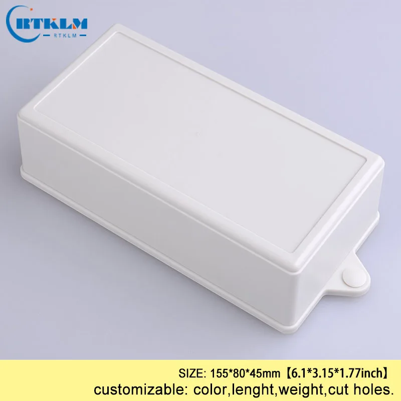 ABS junction box plastic enclosure diy instrument case Wall mounting electronic housing products 155*80*45mm