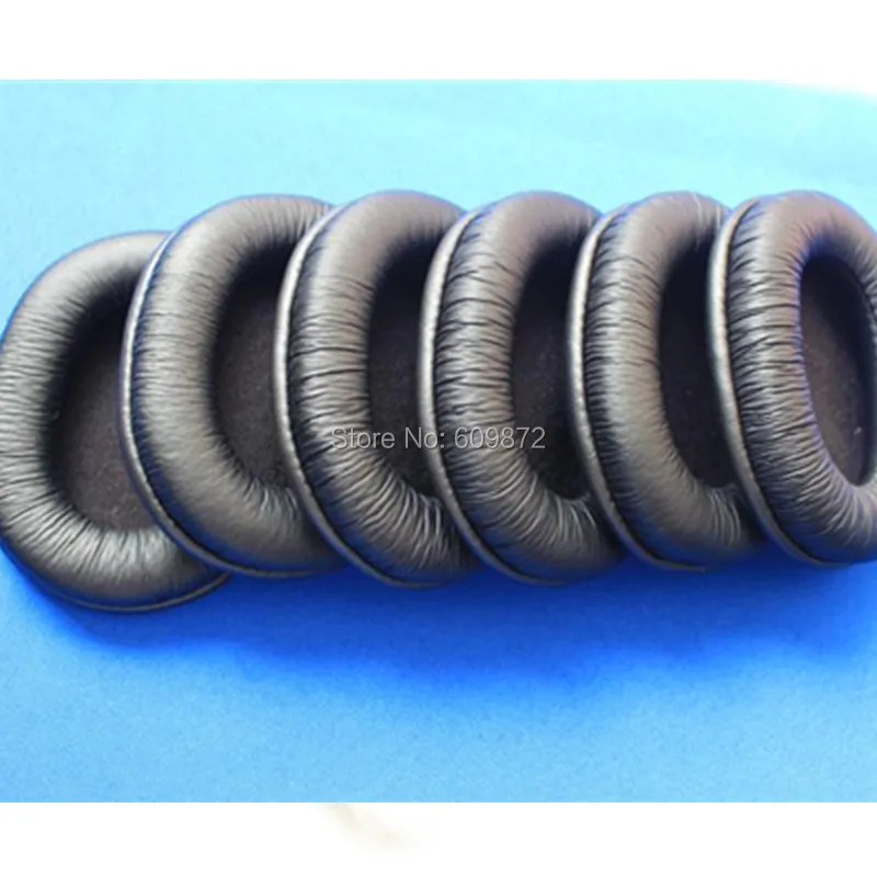 Linhuipad 8 قطعة جلد الأذن منصات سماعة الأذن وسائد دائم الإسفنج قطع الأذن صالح على سوني MDR-7506 ، V6 ، CD900ST