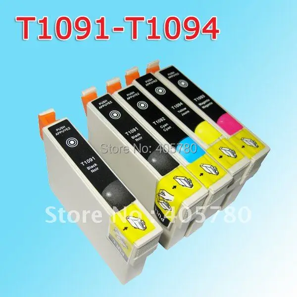 T1091-T1094 ink cartridge compatible for T1091 ME30/ME300/70/360/80w/600f/700fw/510/520/650fn/1100