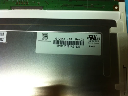 10.4 inch industrial LCD screen G104X1-L02