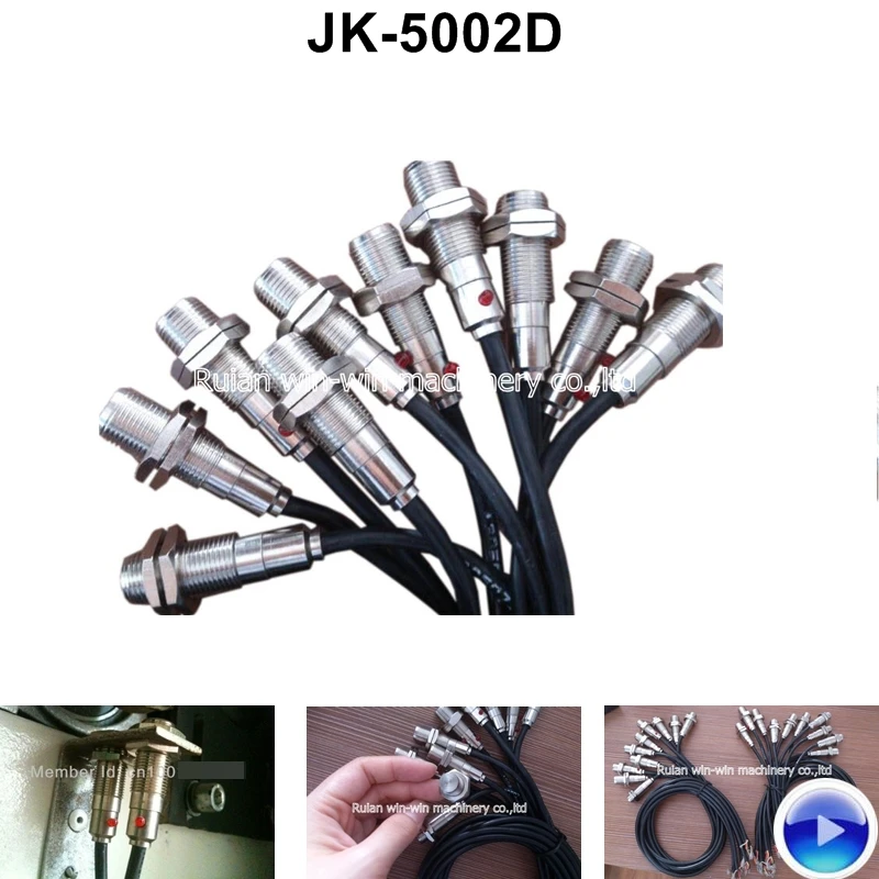 

10 pcs JK-5002D M12mm diameter 3 wire proximity switch position hall switch sensor detective distance 10mm DC6V-DC30V NPN