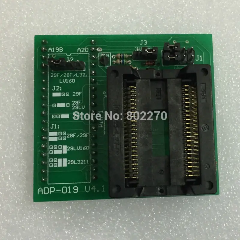 PSOP44 ADP-019 V4.1 support AM29LV160 MX29L3211 PSOP44 programmer