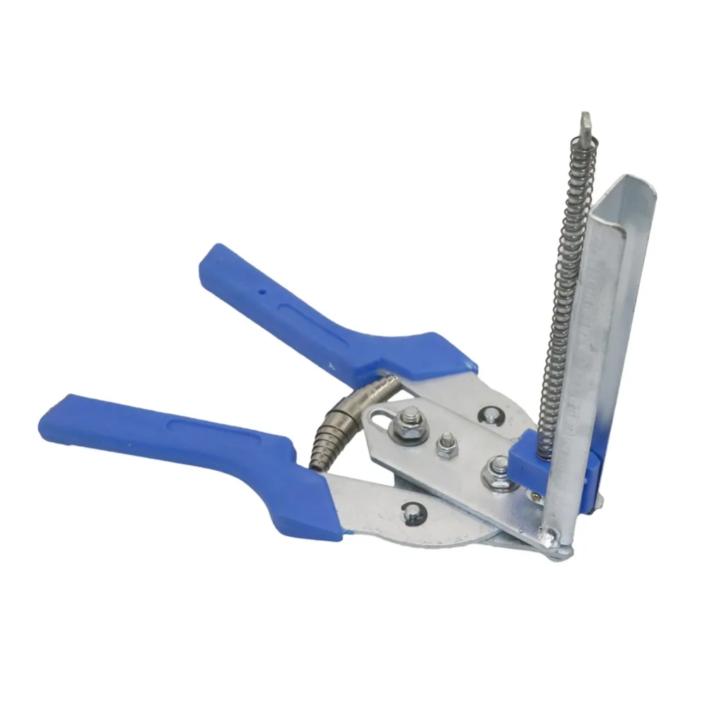 Fastening Clamp Installation Poultry Cage Plier & 600 Nails Chichen Rabbit Fox Bird Dog Cage Clamp Installation Kit