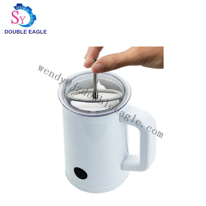

DIY Playing Coffee Cappuccino Milk Bubble Maker machine/Small Fully Automatic Milk Foam Machine/Electric Milk Bubble Machine EU