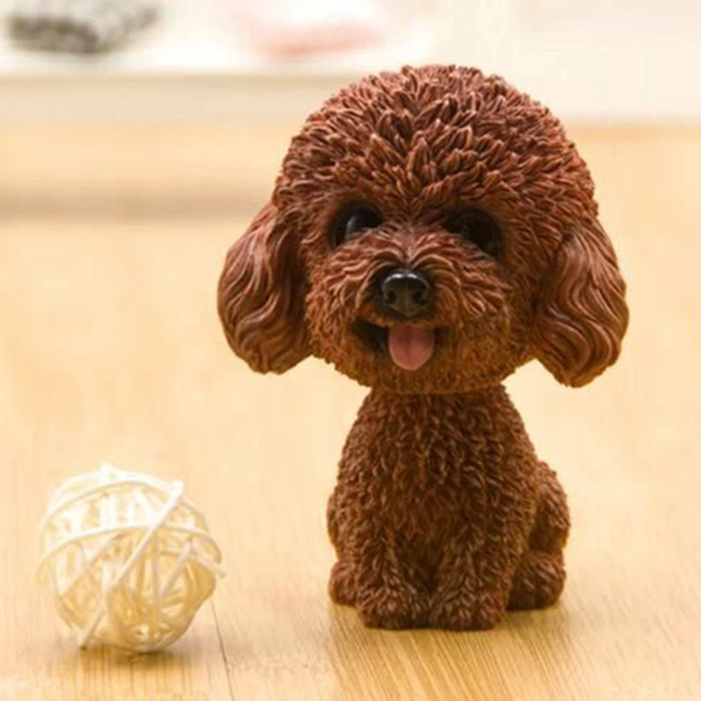 Car Shaking Head Toy for Car Decoration Nodding Dog Auto Shaking Head Dog Dolls Interior Dashboard Decoration Accessories image 4