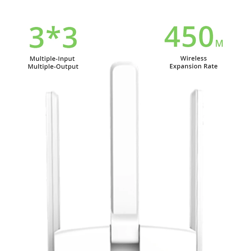 TP-LINK Wifi Repeater TL-WA933RE Mạng 450Mbps Ăng Ten Wifi Mở Rộng Tín Hiệu 802.11n/B/G Tăng Cường Tín Hiệu