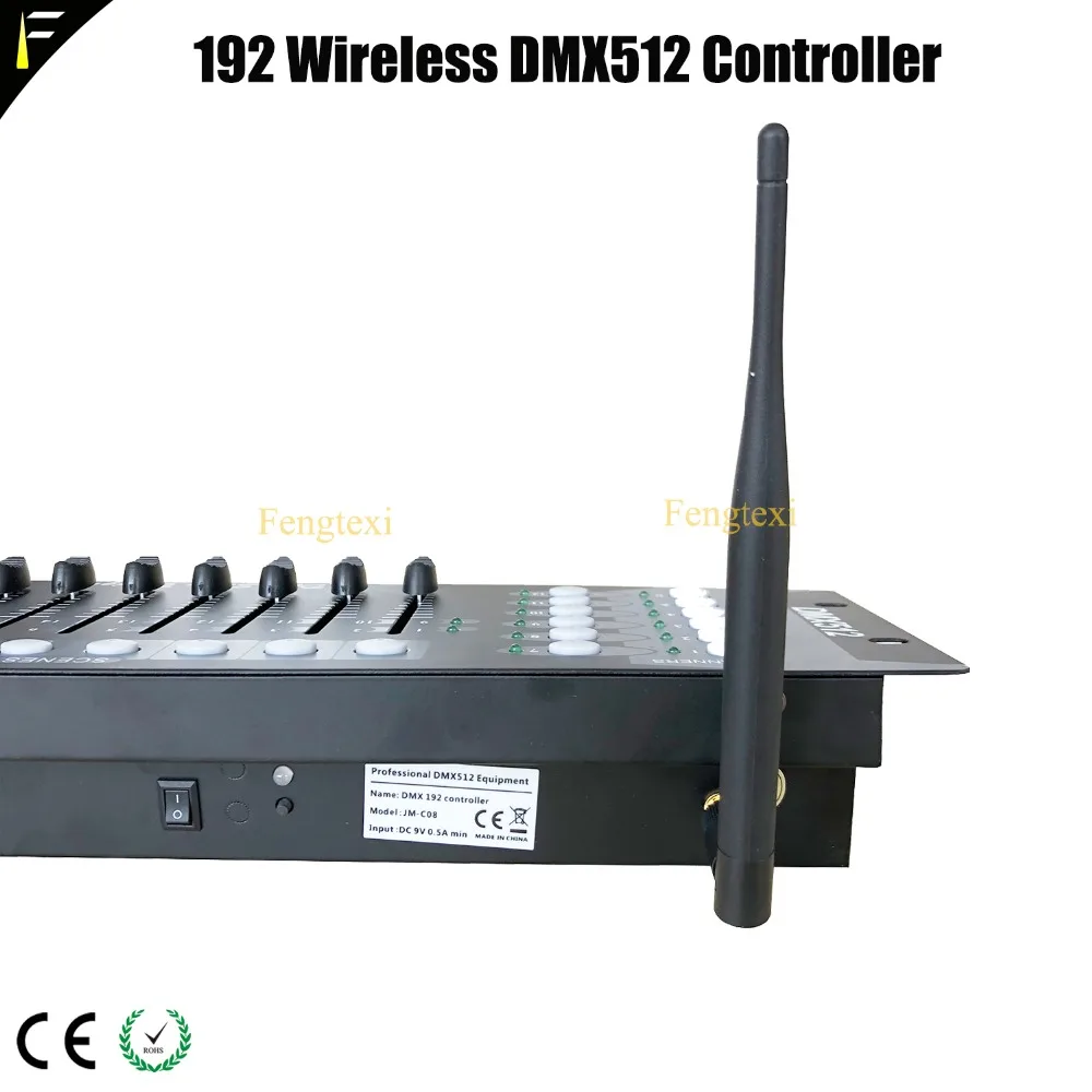 DMX512-1990 Standard Intelligent DJ Lights 192 Console Wireless Mode Controller Mini Small Party Night Club Light Console