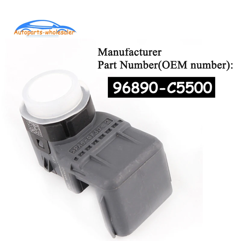 

White Color For Hyundai Kia Sorento Car PDC Parking Distance Sensor Ultrasonic PDC Parking Sensor 96890-C5500 96890C5500