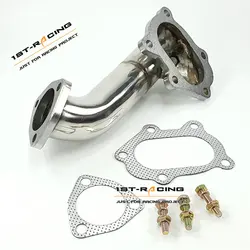 TD04l TD05 Turbo Down Pipe DOWNPIPE FOR Toyota Glanza / Starlet EP91 EP82 4E-FTE T304 Stainless Steel