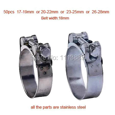 

Strong T Bolt Clamps Robust Stainless Steel Hose Clips