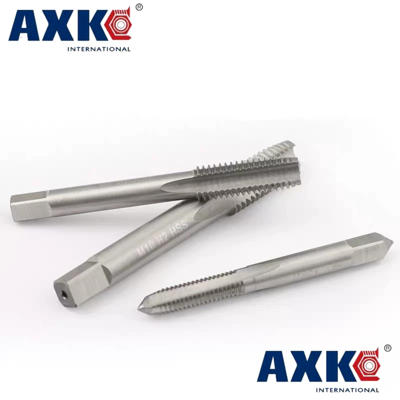 1/2-18 1/2-20 1/2-24 1/2-27 UNS UNF HSS Plug Right Hand Tap Threading Tools For Mold Machining 1/2 1/2'' - 18 20 24 27