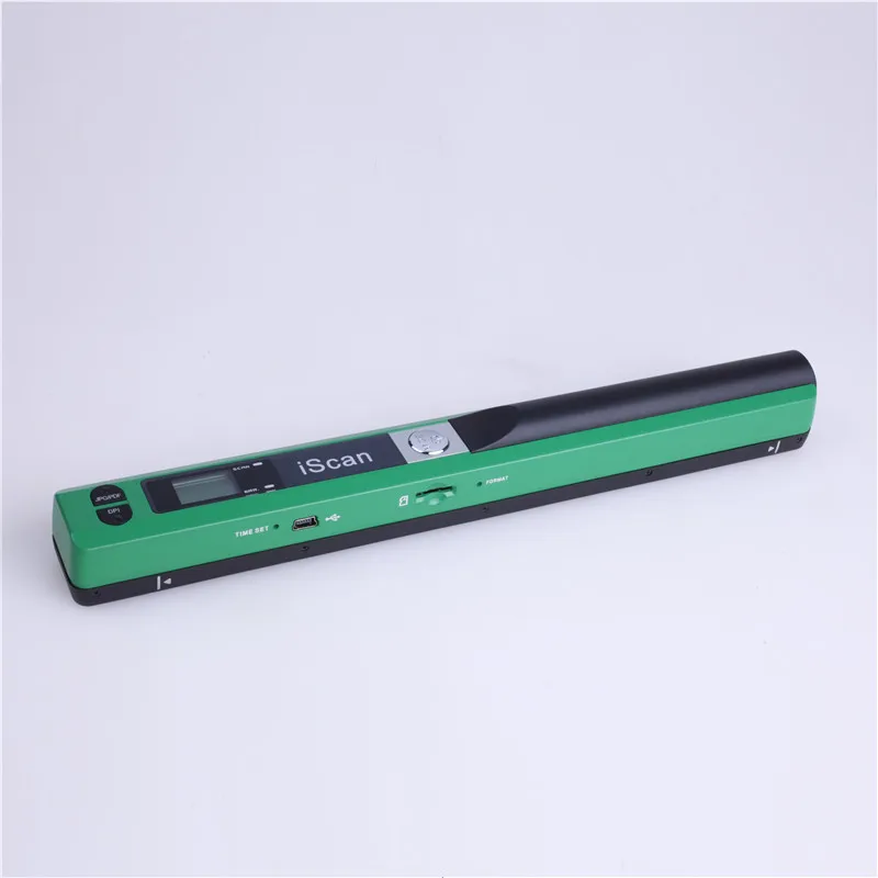 ISCAN 01 Portable Scanner HD High Speed Color A4 Document Photo Handheld Scanner Mini Pocket Color Scanner , A4 HD Scanner