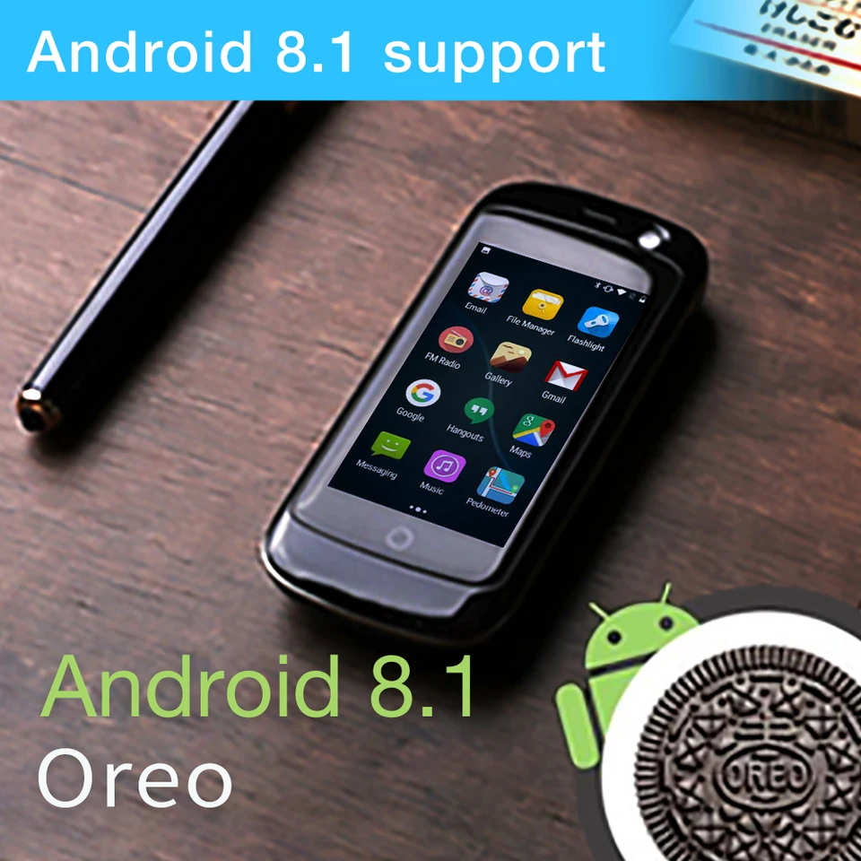 Unihertz Jelly Pro 3GB+32GB, The Smallest 4G Smartphone in The