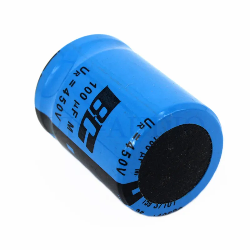 DIY Amplifier Accessories HIFI Capacitor VISHAY BC 450V 100UF Capacitance Amps Electrolytic Capacitor Filter 1PC Free Shipping