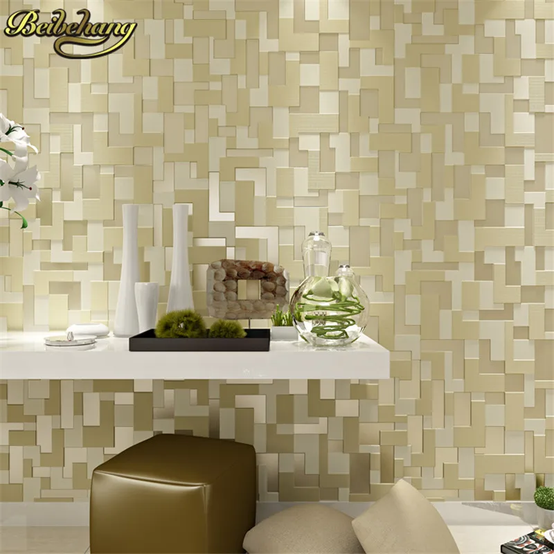 

beibehang papel de parede stereoscopic video wallpaper for living room wall mosaic non-woven wall paper embossed wall paper