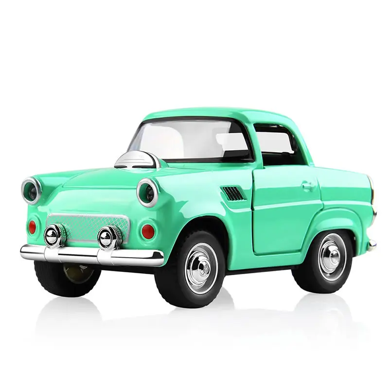 Coche de aleación extraíble para niños, juguete de colección con luz de sonido, escala 1:38, regalo de Navidad