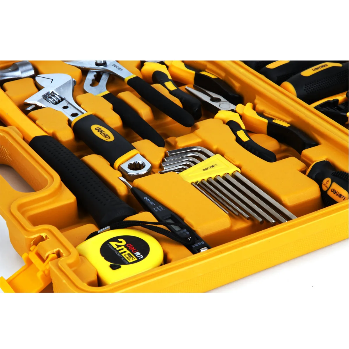 Đa mục đích công cụ kết hợp thiết lập Gia Đình hộp công cụ phần cứng công cụ thiết lập 53-mảnh công cụ thiết lập