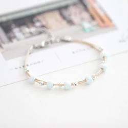 Beautiful  Small and simple art fashion women's  ceramic bracelet popular jewelry #N017