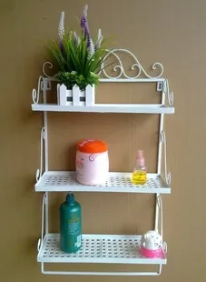 

Household products bathroom wall mount shelf ledge rack