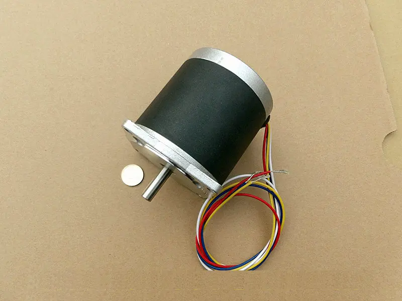 DC24V 1.8 degree 86*86*98MM 5N.m two-phase four-wire precision brushless stepper motor precision mechanical drive accessories