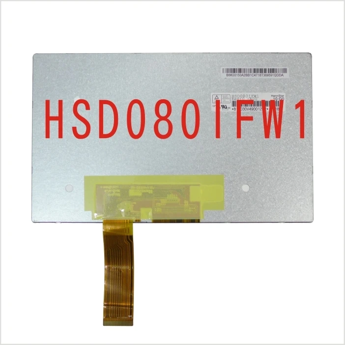 HSD080IFW1 HSD080IFW1-A00 8 inch lcd screen 40 pin 1024*600