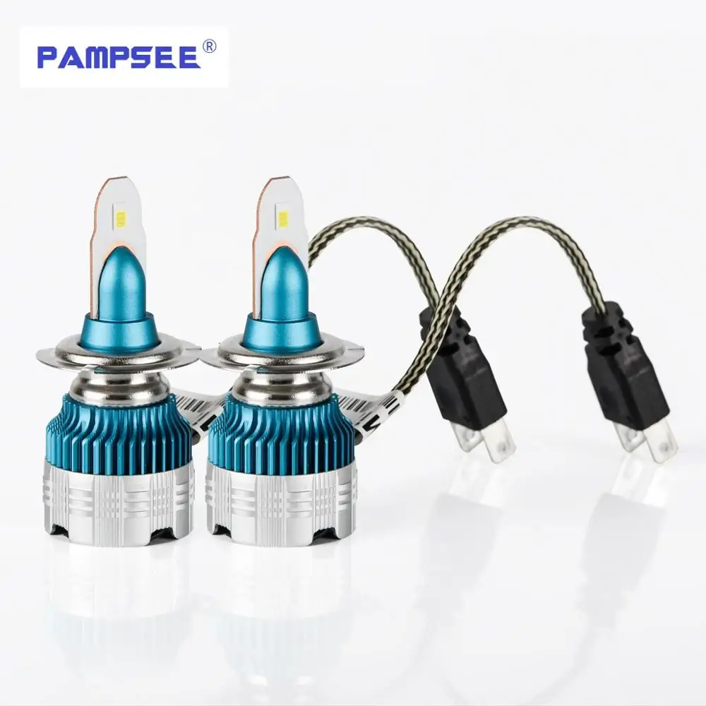 

PAMPSEE Mi2 H4 H7 LED Car Headlight Kit 60W/Set H1 H11 9005 HB3 9006 HB4 H8 H9 H11 6000K Bulbs Car Accessories 6500K Fog Light