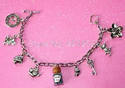 Alice in Wonderland Magical Charm Bracelet Your Choice of Magic  Drink Me or Mad Magic charm bracelets