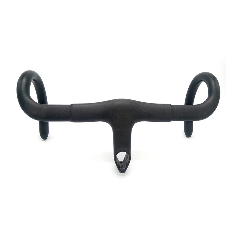 High quality road carbon fiber handlebar 28.6mm*400/420/440mm 1K matt carbon road bike handlebar 490g